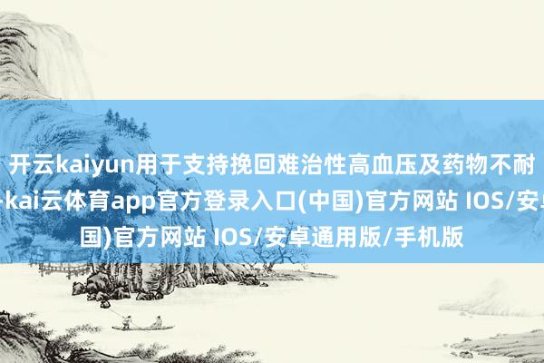 开云kaiyun用于支持挽回难治性高血压及药物不耐受的高血压患者-kai云体育app官方登录入口(中国)官方网站 IOS/安卓通用版/手机版
