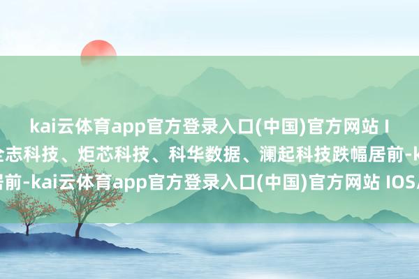 kai云体育app官方登录入口(中国)官方网站 IOS/安卓通用版/手机版全志科技、炬芯科技、科华数据、澜起科技跌幅居前-kai云体育app官方登录入口(中国)官方网站 IOS/安卓通用版/手机版
